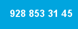 928 853 31 45
